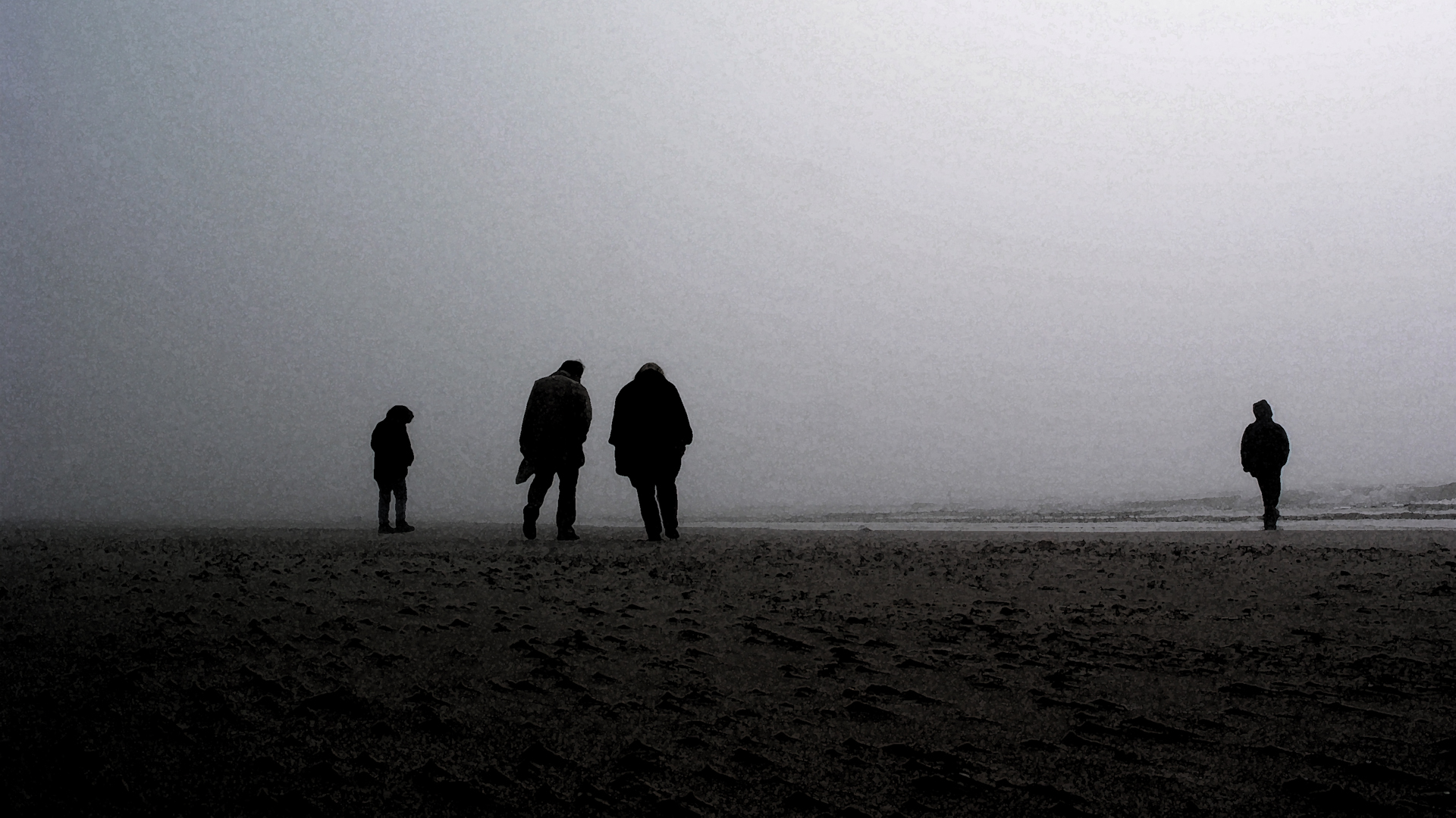 Fotostrecke Fotomalerei 03: Fog On The Beach