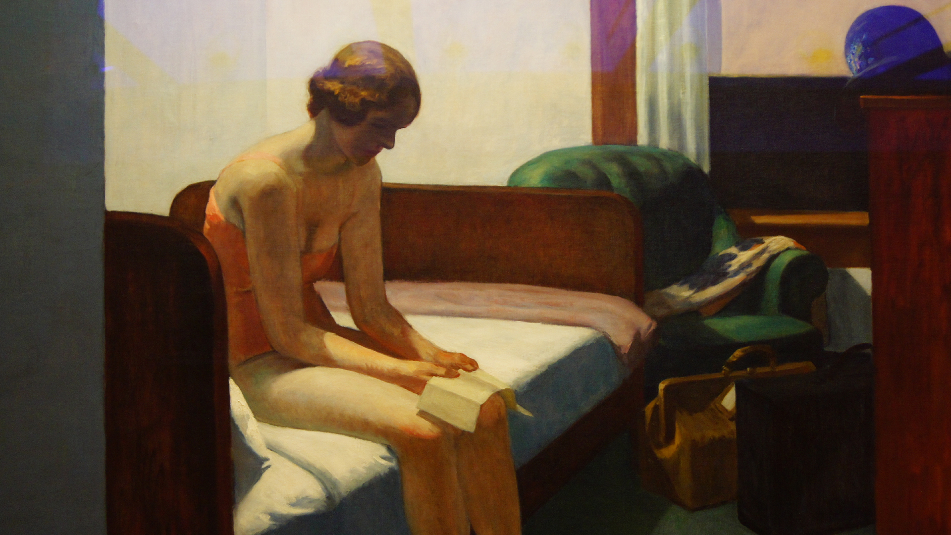 Fotostrecke Kunst 06: Edward Hopper, Hotelzimmer, 1931