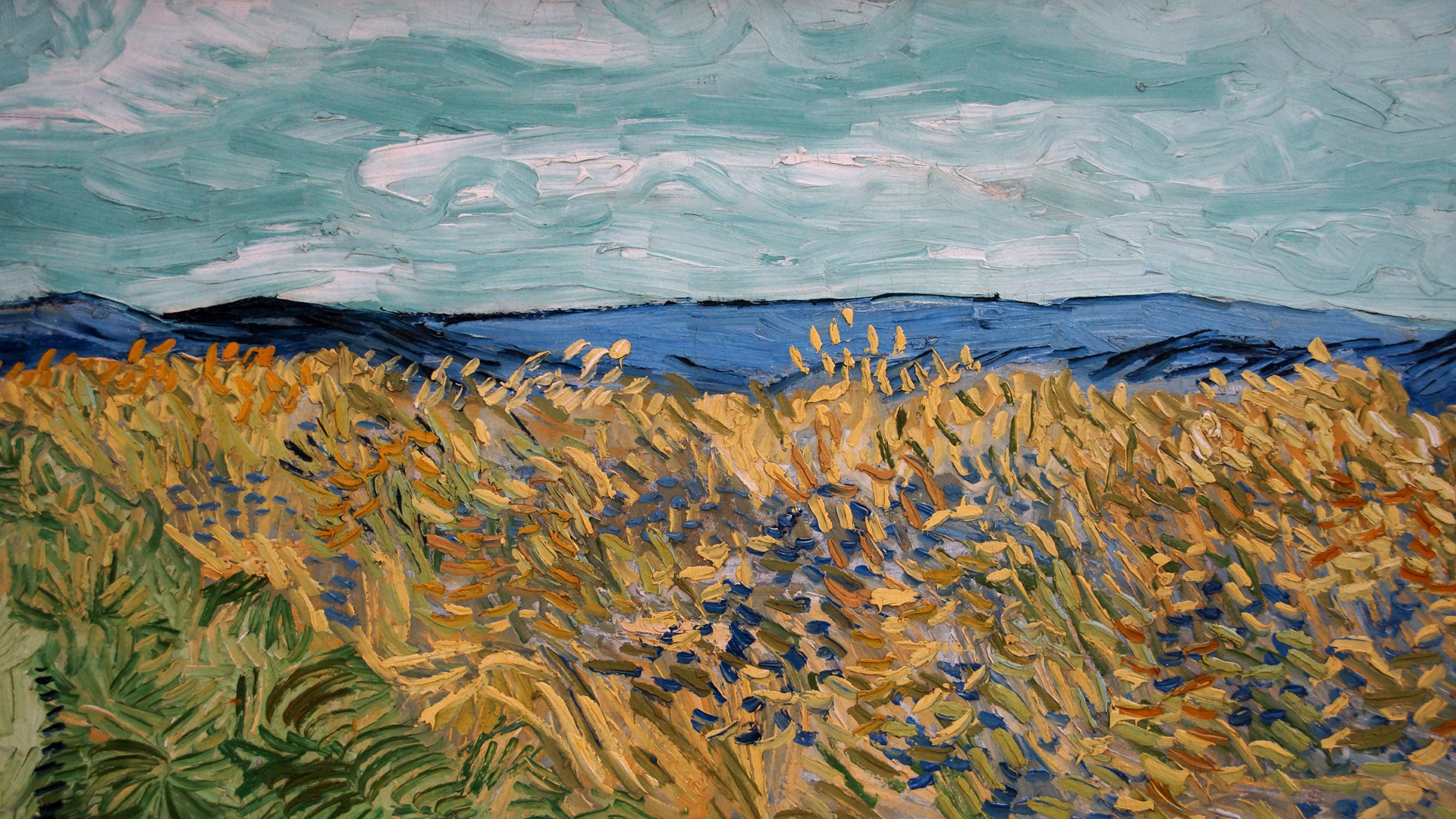Fotostrecke Kunst 14: Weizenfeld mit Kornblumen. Vincent van Gogh