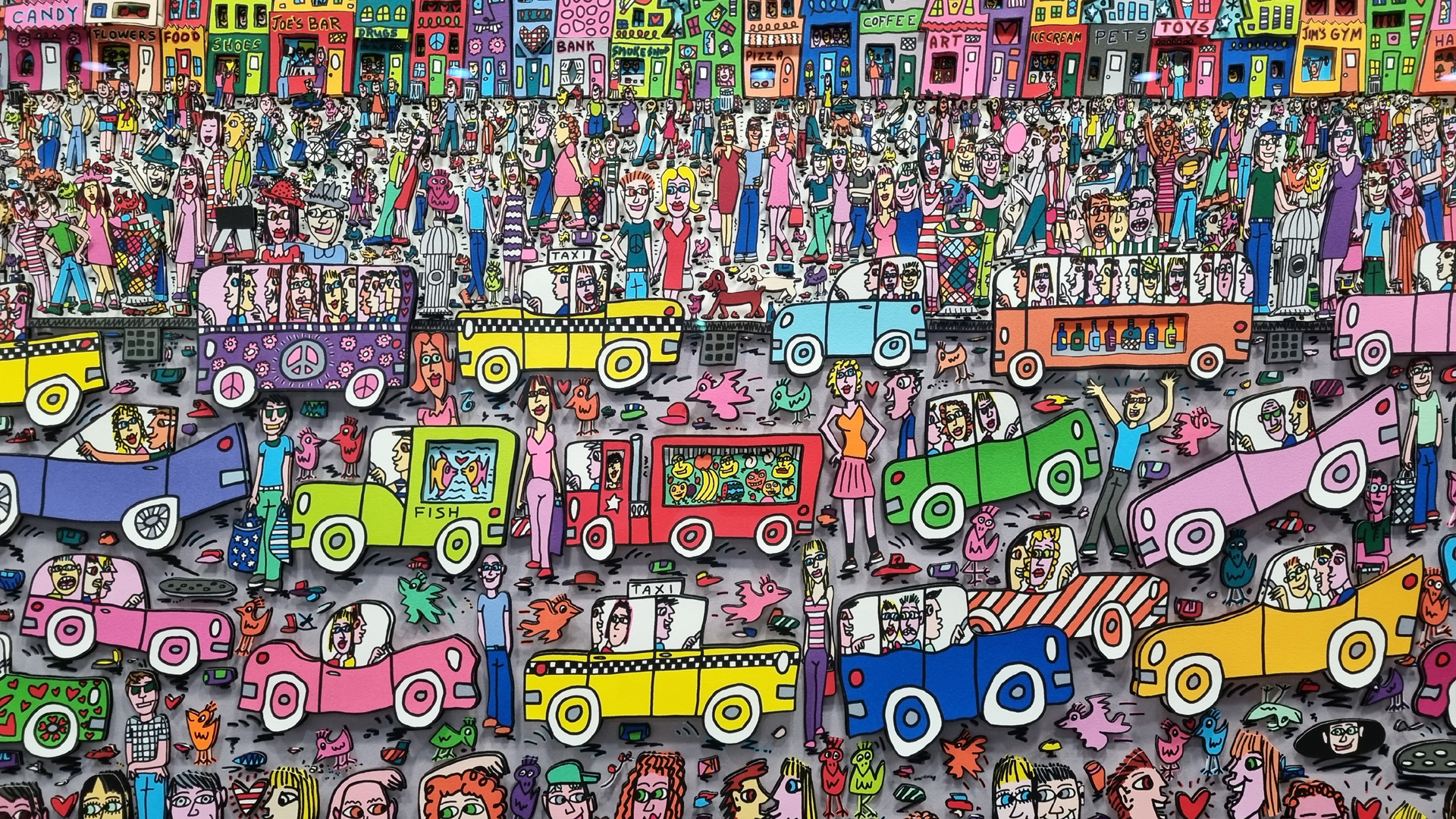 Fotostrecke Kunst 25. James Rizzi: Nothing Is as Pretty as a Rizzi City