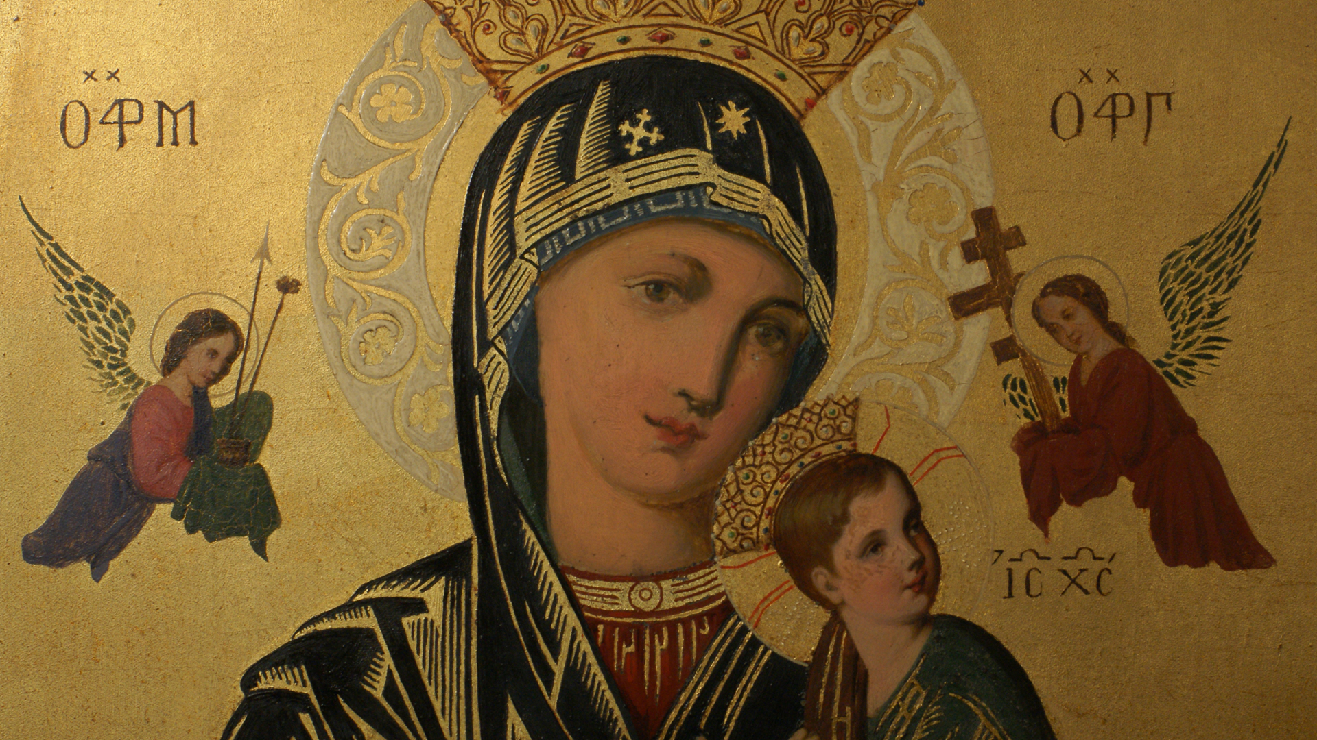 Maria 13: Maria mit Jesukind als Ikone der Ostkirche