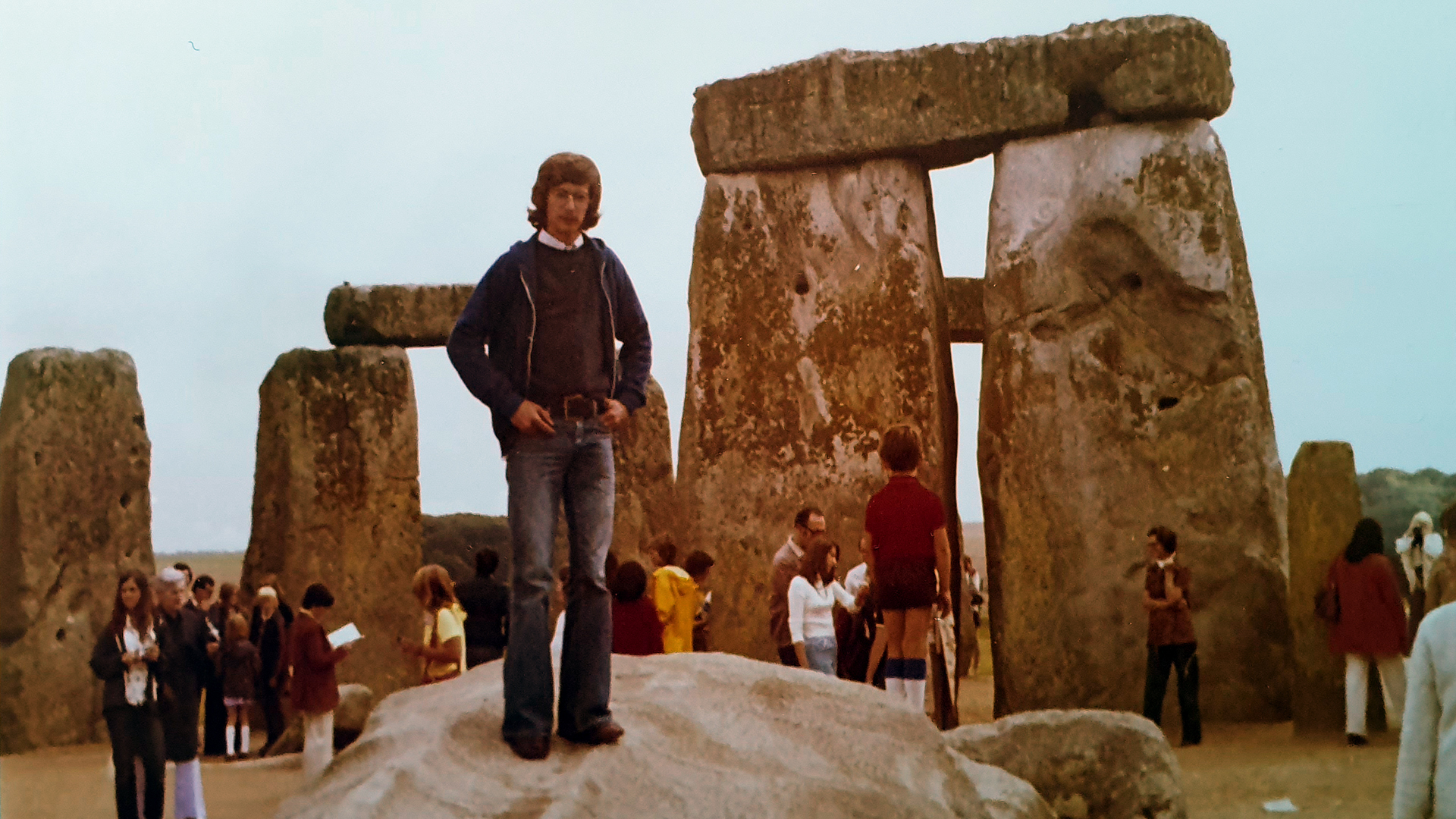 Fotostrecke Momente, 1974 Amesbury / Stonehenge