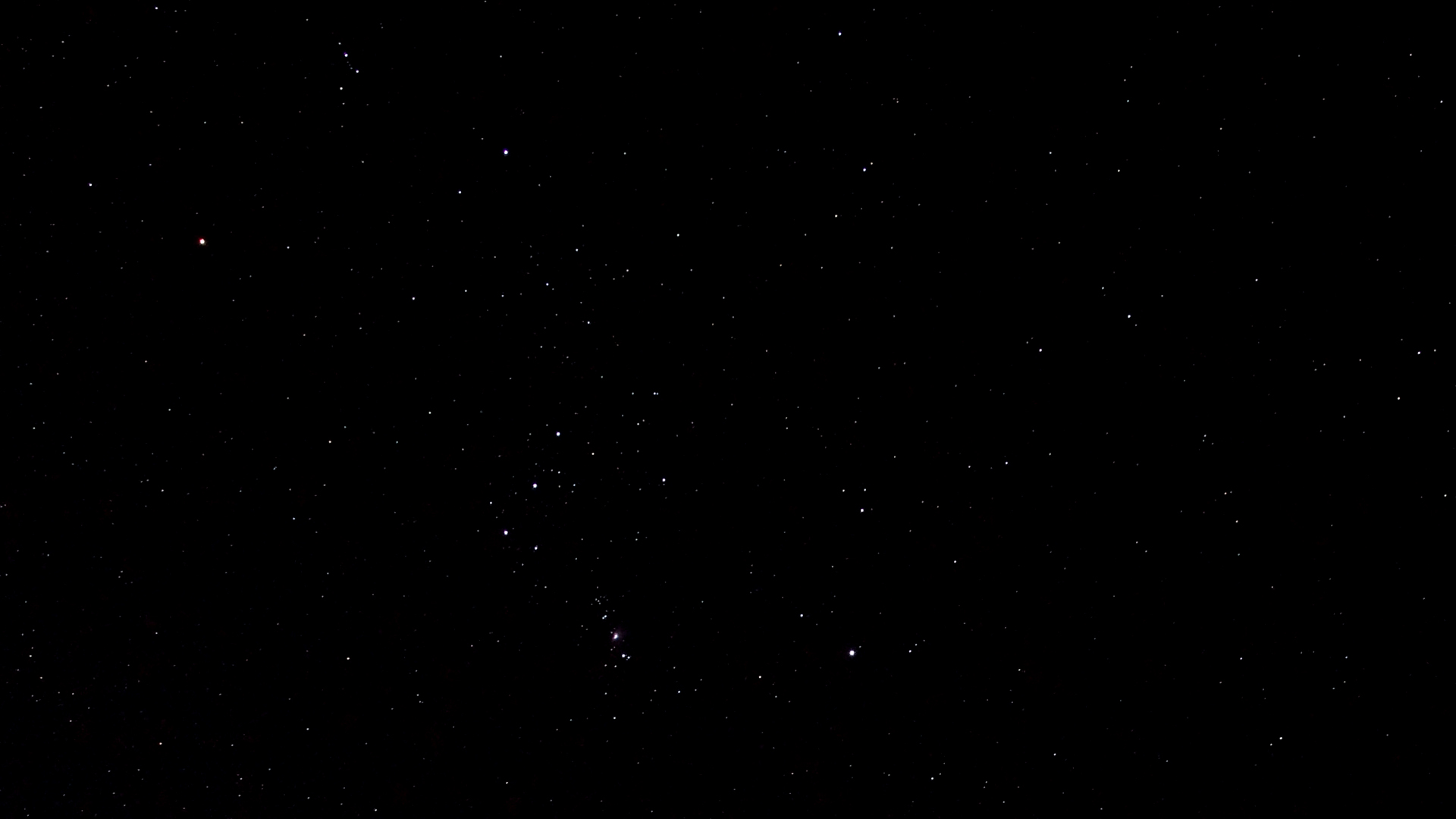 Fotostrecke Mond, Abbildung 11: Sternenhimmel vom Pilatus aus gesehen