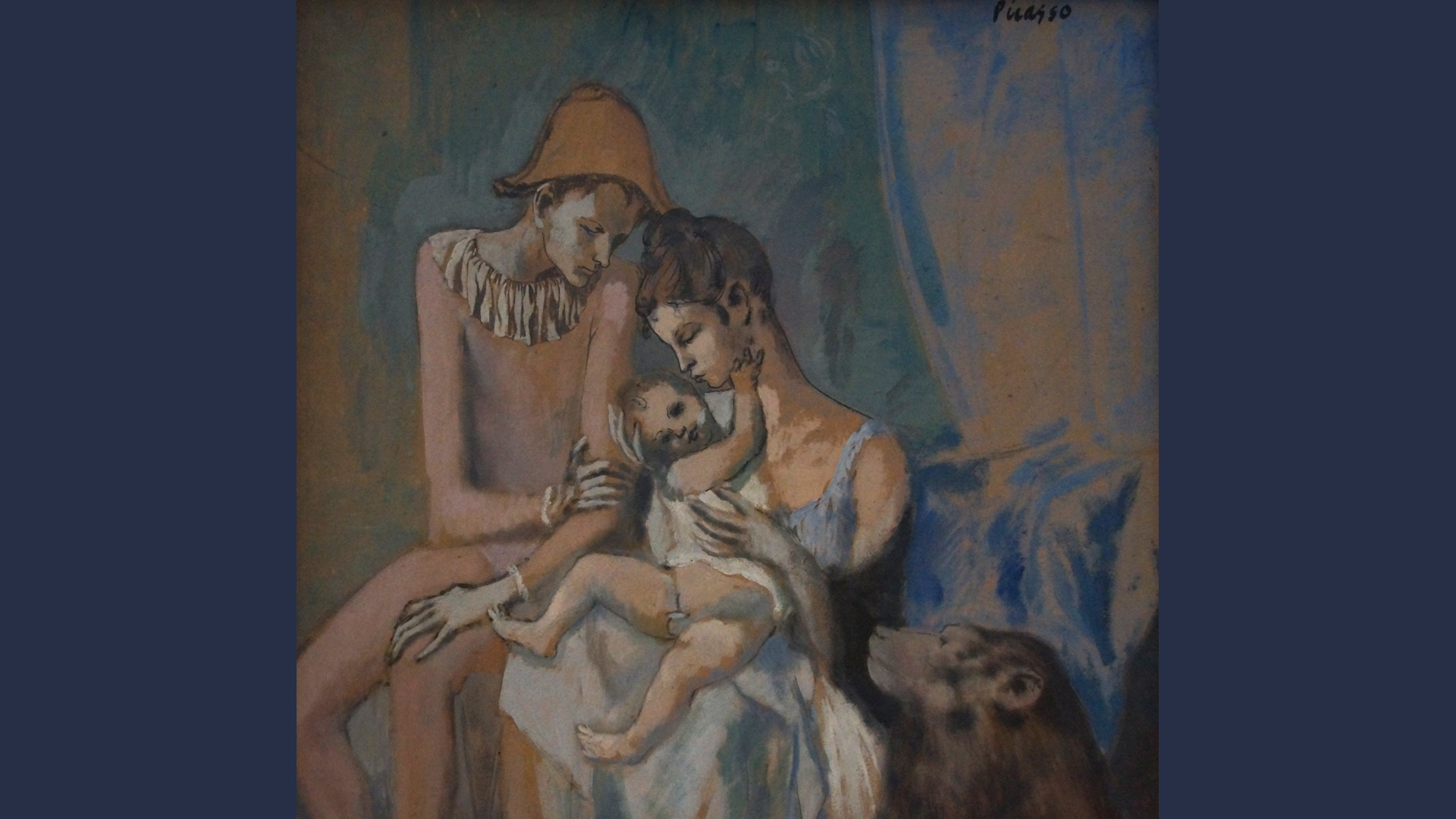 Fotostrecke Picasso 12: Akrobatenfamilie mit einem Affen (1905)