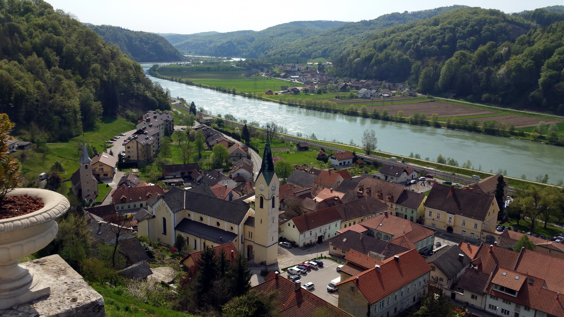 Slowenien 25: Sevnica, Heimatort von Melanija Trump