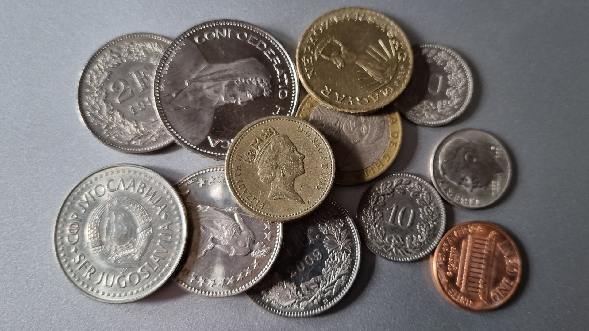 Münzen sammeln