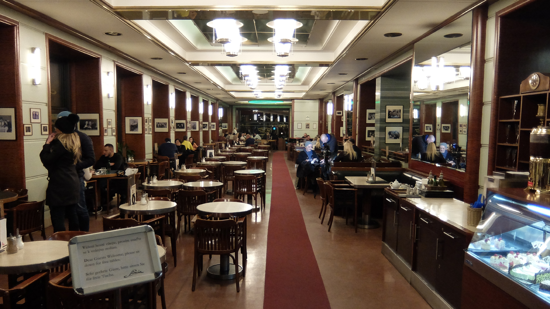 Kaffeehäuser / Cafés in Prag 1
