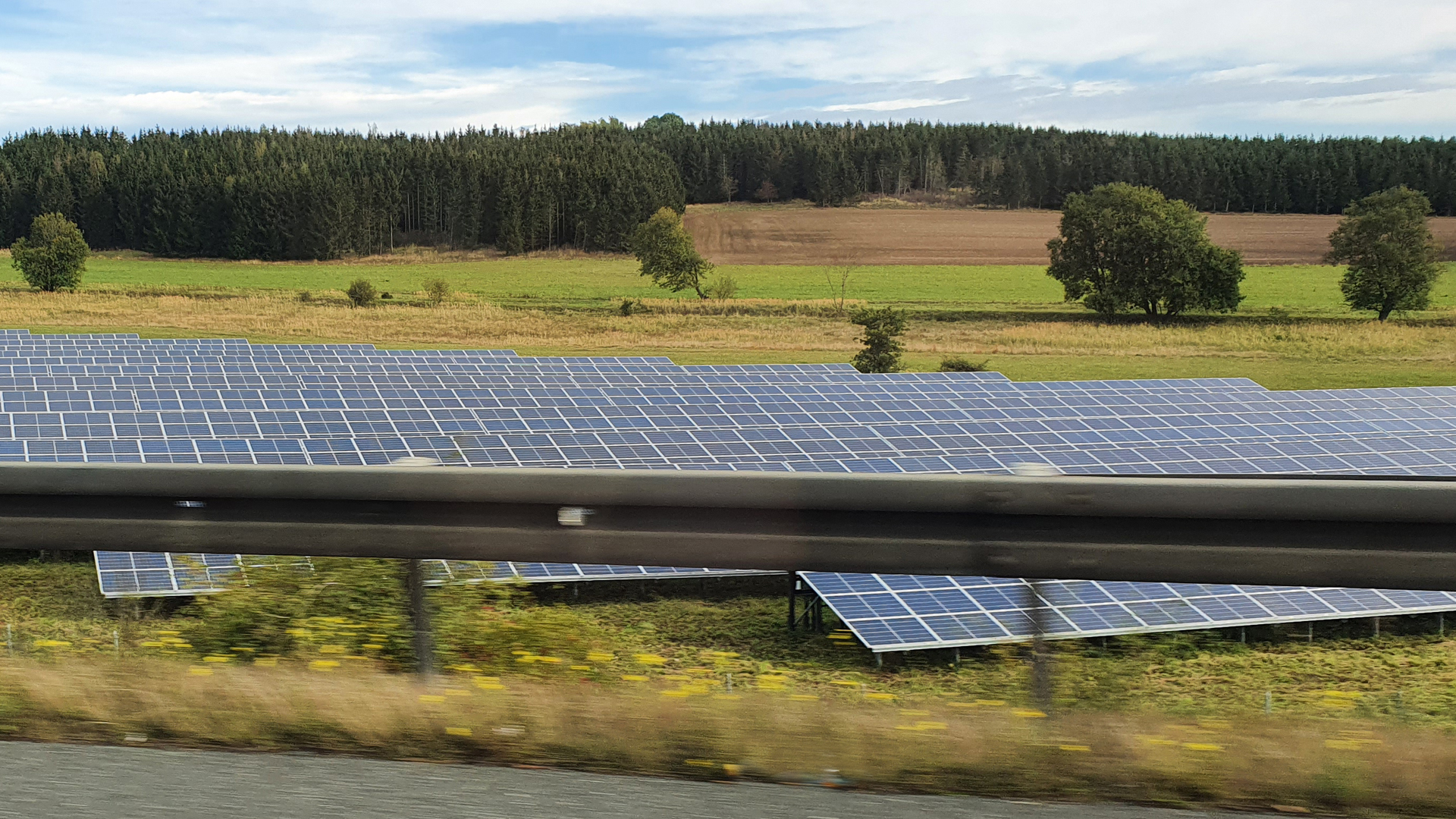 Solarstromproduktion in Europa