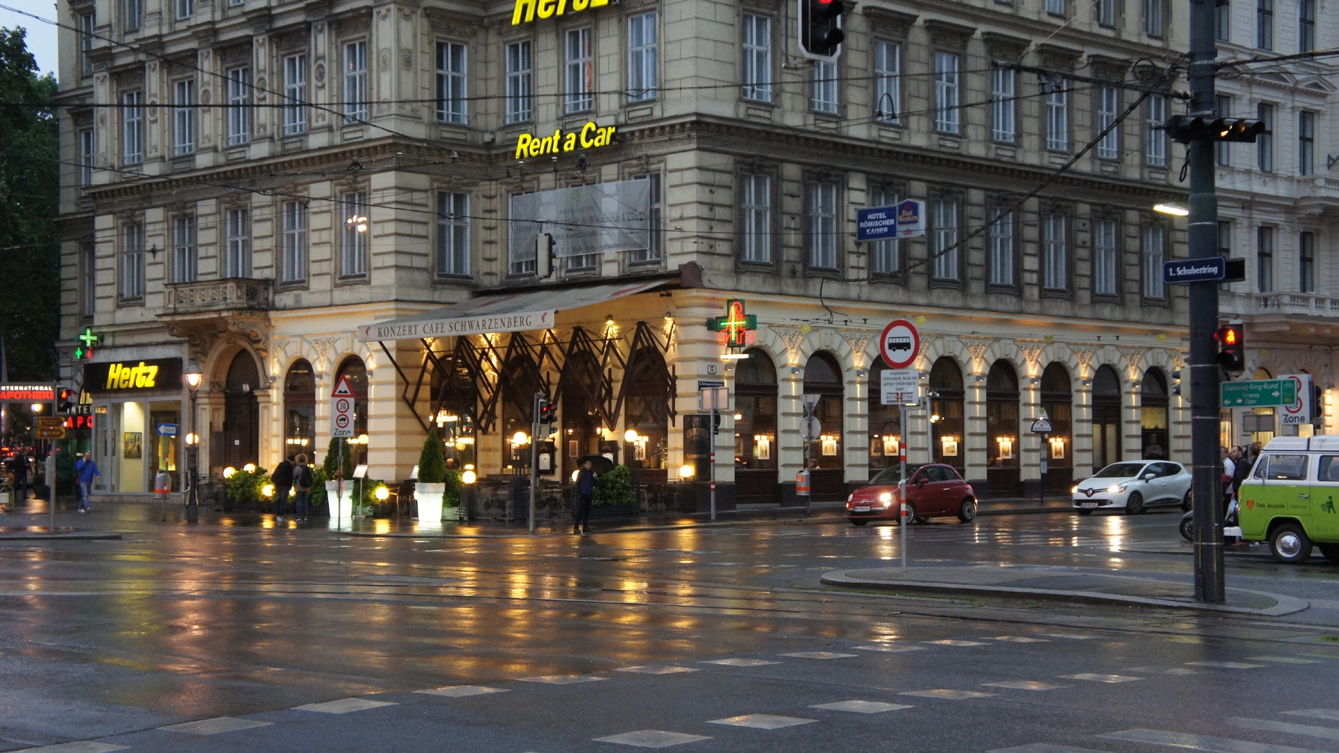 Kaffehäuser / Cafés in Wien 1